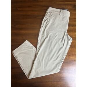 Eddie Bauer Wmn Sz 8 Khaki Comfort Activewear Pants Outdoor Casual Unassuming